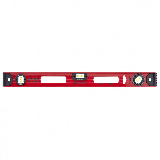 Фото 0 товара Уровень алюминиевый "Рельс", 600 мм, 3 глазка, усил. Matrix