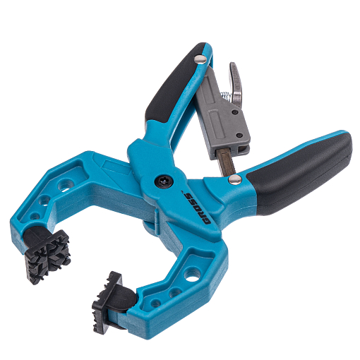 Фото 3 товара Струбцина клещеобразная 1-1/2, пластиковый корпус, храповой механизм жесткой фиксации, 38 мм Gross