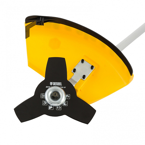 Фото 3 товара Триммер бензиновый DT 43S, 43 см3, 2,5 л. с, разъемная штанга, из 2 частей Denzel