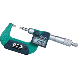 Микрометр МКЦ-50, 25-50mm/1-2", 0.001 мм/0.00005", с лезвийными губками INSIZE - фото 1