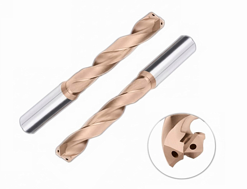 Фото 2 товара Сверло твердосплавное по металлу 9,90 мм (5xD) с каналами для СОЖ TBD05CA0990-HF35 HADSTO