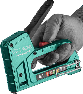 Степлер для скоб Universal HD 3188 KRAFTOOL 6-в-1, тип 53, 53F, 140, 13, 300 500, - фото 8