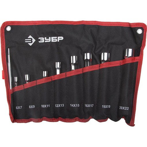 Фото 0 товара Наборы торцовых усиленных ключей, серия «МАСТЕР» Зубр 27190-H9