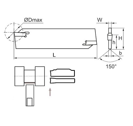 Фото 1 товара Лезвие отрезное QEES32N Sant
