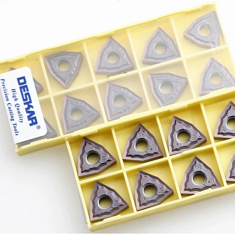 WNMG080402 HA LF6018S токарная пластина Deskar - фото 2