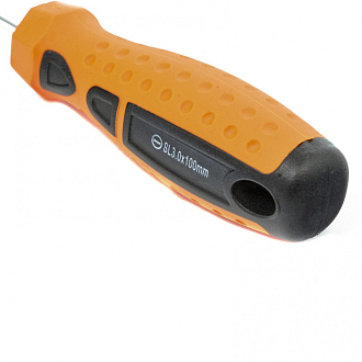 Отвертка "Point", SL3 х 100 мм, CrV, двухкомпонентная рукоятка Sparta - фото 3