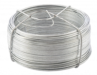 Проволока стальная, оцинкованная 1,2 мм, длина 50 м Сибртех - фото 1