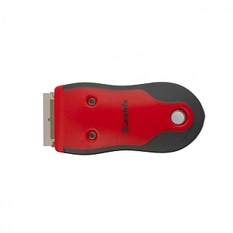 Скребок, выдвижное лезвие, обрез. корпус из нерж. стали, 3 зап. лезвия Matrix - фото 2