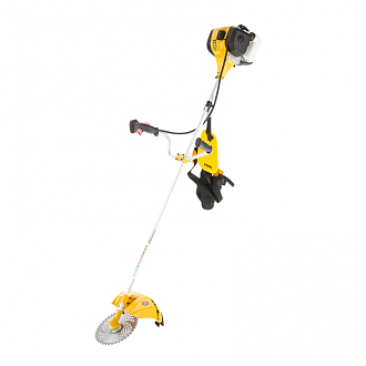 Триммер бензиновый DGT 430, 43 см3, 2,5 л. с, неразъемная штанга, из 2 частей Denzel - фото 1