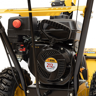 Бензиновая снегоуборочная машина SB 560, 212 cc, ручной старт Denzel - фото 3