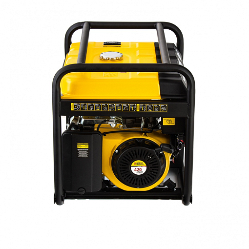 Фото 1 товара Генератор бензиновый PS 80 E-3, 6.5 кВт, 400 В, 25 л, электростартер Denzel