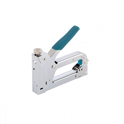 Фото 1 товара Степлер мебельный регулируемый (Handwerker), стальной корпус, тип скобы 53, 4-14 мм Gross