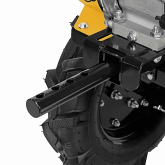 Мотоблок DPT-270S, 7 л.с., ремен.сцеп, фрез 3х4, ШОМ, передачи 2В/1Н Denzel - фото 3