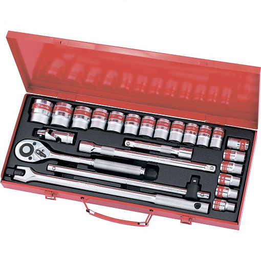 Фото 0 товара Набор шоферский с квадратом 1/2, 24 предмета Matrix Master