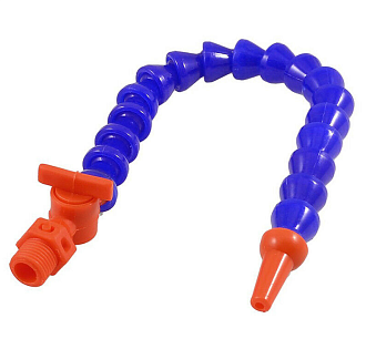 Трубка гибкая JTC3/8 с круглым соплом и вентилем - фото 1