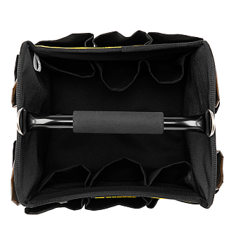 Переноска для инструмента, 260х240х300 мм, 22 кармана, наплечный ремень Denzel - фото 5