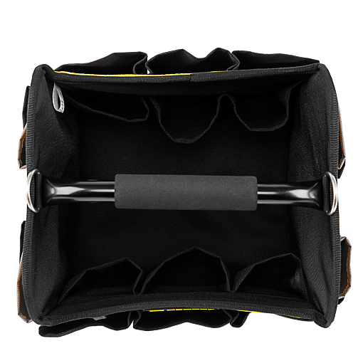 Фото 4 товара Переноска для инструмента, 260х240х300 мм, 22 кармана, наплечный ремень Denzel