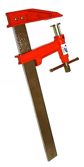 Струбцина столярная F-образная 300х120 мм с воротком - фото 2