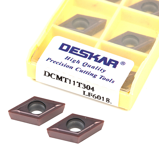 Фото 6 товара DCMT11T308 LF6018 токарная пластина Deskar