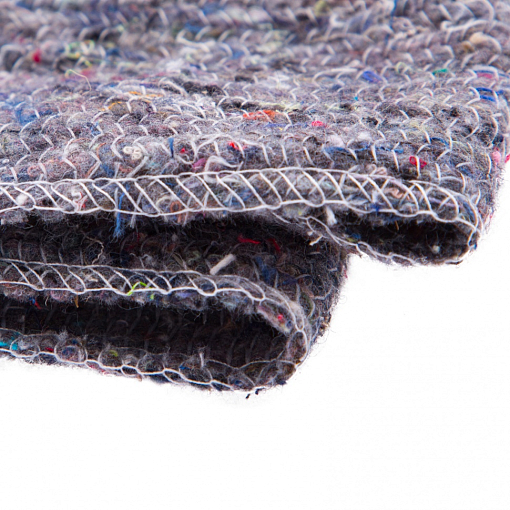 Фото 2 товара Салфетка для пола х/б, 600x700 мм, серая, Home Palisad