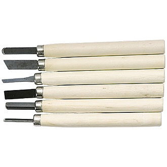 Набор резцов по дереву, 6 шт, Sparta - фото 1