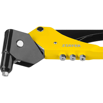 Заклепочник поворотный 3110_z01 STAYER заклепки 2,4-4,8 мм из алюминия, литой корпус 0-360° - фото 4