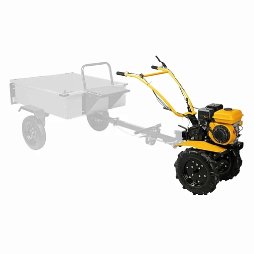 Фото 6 товара Мотоблок DPT-270S, 7 л.с., ремен.сцеп, фрез 3х4, ШОМ, передачи 2В/1Н Denzel