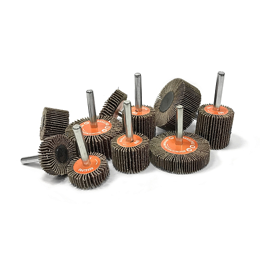 Фото 0 товара Лепестковая абразивная щётка ROXTOP на шпинделе 50х10х6мм, Р40