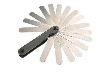 Набор щупов №3 (0.55 - 1.0мм), 10 пластин, 70мм GRIFF - фото 1