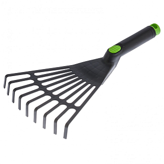 Грабли веерные 9 - зубые, 175 х 350 мм, пластиковые, Nylon, Palisad - фото 2
