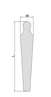 Измерительные клинья 15-30мм 0.1мм, INSIZE - фото 2