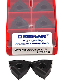WNMG080404 L-S LF9118 токарная пластина Deskar - фото 3