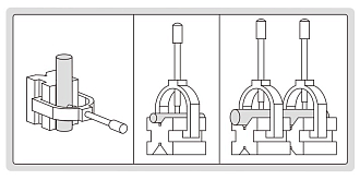 Призма пов. и разм. 50х 40х 40 для валов ø5-30 мм (1 шт), INSIZE - фото 3