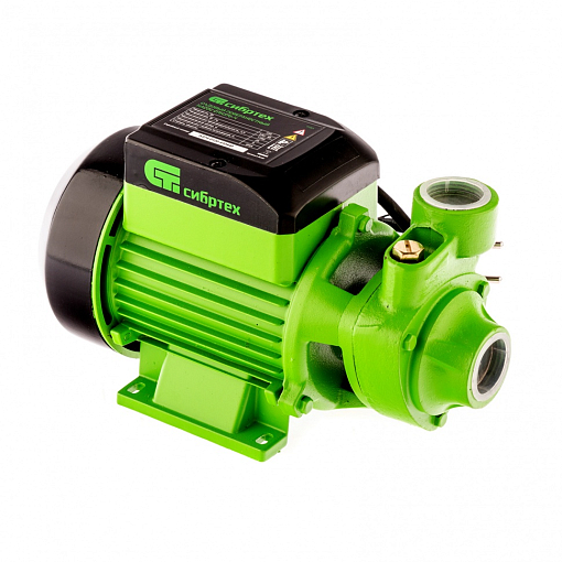 Фото 2 товара Садовый поверхностный насос СПН370-Ч, 370 Вт, напор 25 м, 1700 л/ч, чугун Сибртех