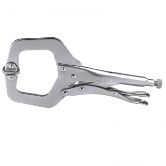 Зажим ручной, увеличенный захват, подвижные губки, 270 мм Сибртех - фото 4