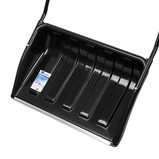 Фото 2 товара Движок для уборки снега пластиковый, 690х470х1420 мм, стальная рукоятка, Россия Сибртех