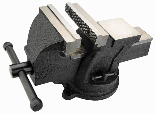 Фото 0 товара Тиски слесарные, 100 мм, поворотные 