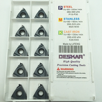 16IR 14 W LDA резьбовая пластина Deskar - фото 7