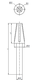 Очиститель конуса шпинделей BT40 Zegyo - фото 2