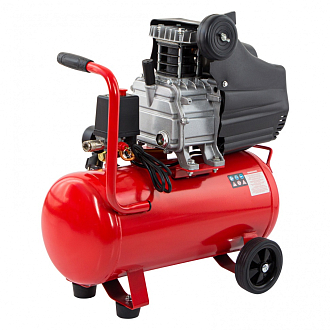 Компрессор воздушный DC1500L/24, 1,5 кВт, 24 л, 210 л/мин MTX - фото 2