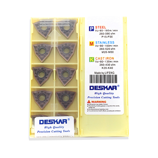 Фото 4 товара WNMG080404 JMS LF6018S токарная пластина Deskar