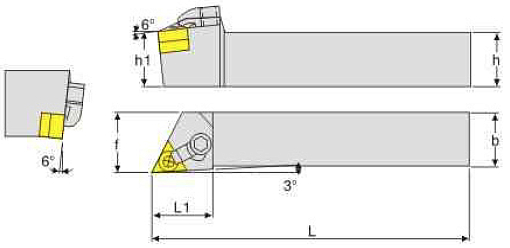 Фото 3 товара MTJNL1616H16 державка для наружного точения Deskar