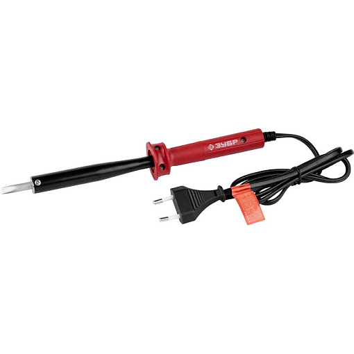 Фото 0 товара Электропаяльник с пластмассовой рукояткой, серия МАСТЕР Зубр 5540080_z01