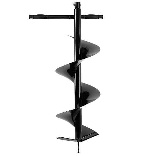 Фото 3 товара Шнек для грунта E-250, диаметр 250 мм, длина 800 мм,соединение 20 мм, несъемный нож Denzel