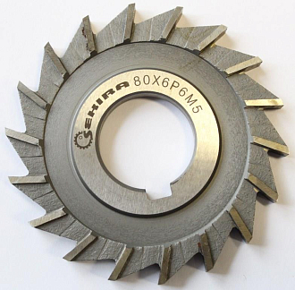 Фреза трехсторонняя 200х6х40 Р6М5 прямой зуб Sekira - фото 2