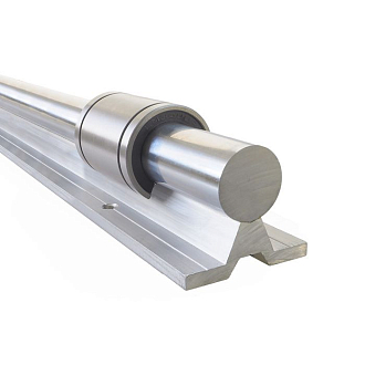 Вал прецизионный с опорой SBR40C L=400 см TECHNIX - фото 2