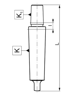 Оправка КМ4/В18 (переходник для патронов сверлильных) - фото 2