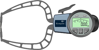 Цифровой рычажный толщиномер со сферич. измер. поверхностями 0-30 мм - фото 4