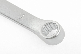 Ключ комб., 7 мм, CrV, матовый хром Stels - фото 3