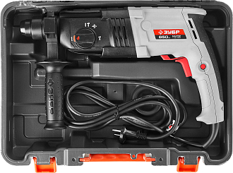 ЗУБР 650 Вт, 0-870 об/мин, 0-4850 уд/мин, кейс, перфоратор горизонтальный П-22-650 Мастер - фото 6